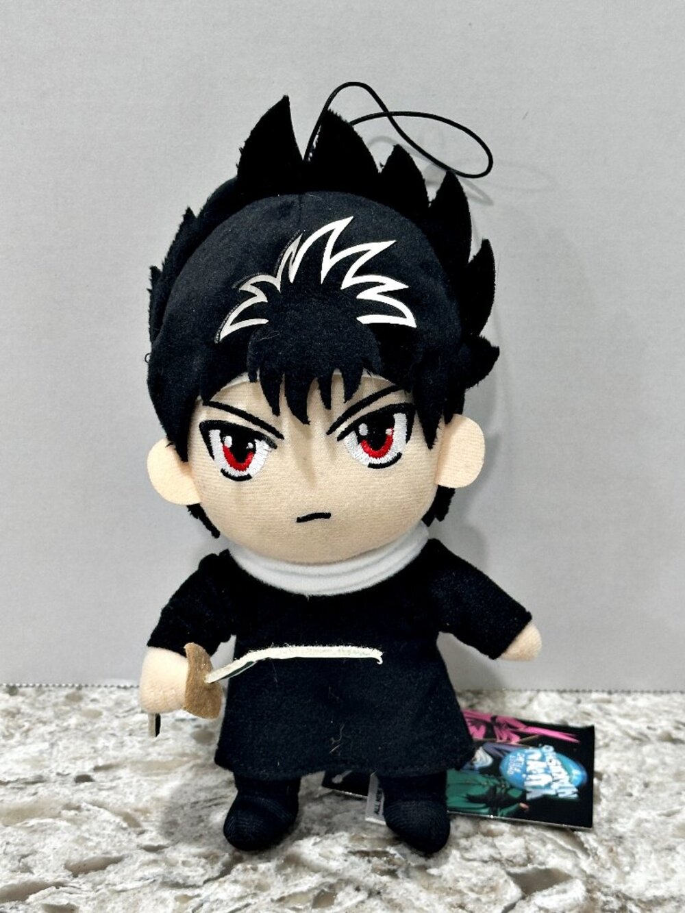 Yu Yu Hakusho Hiei Plush Toy 8 Inch Great Eastern Entertainment Collectible NWT